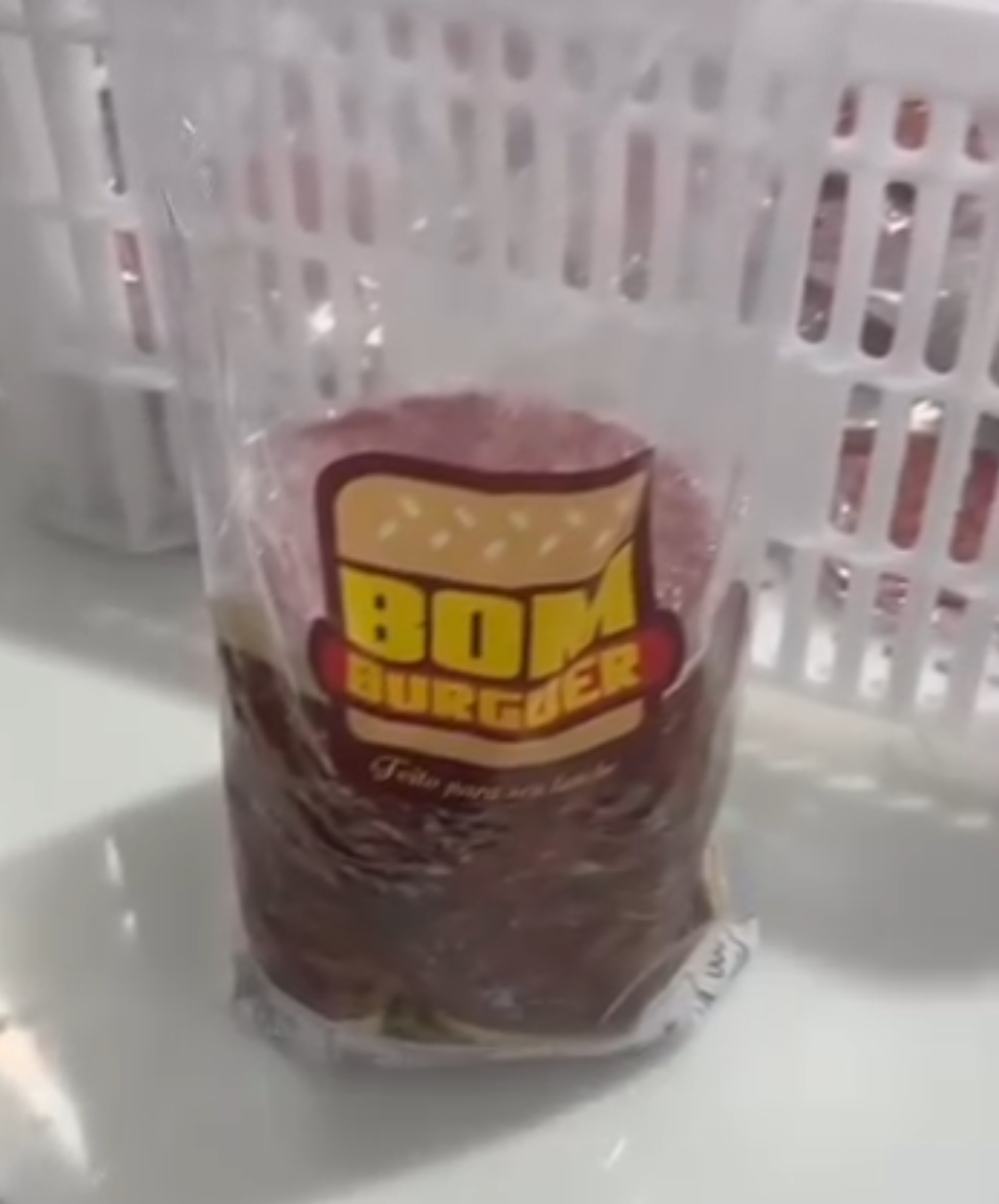 CARNE DE HAMBÚRGUER BOM BURGUER