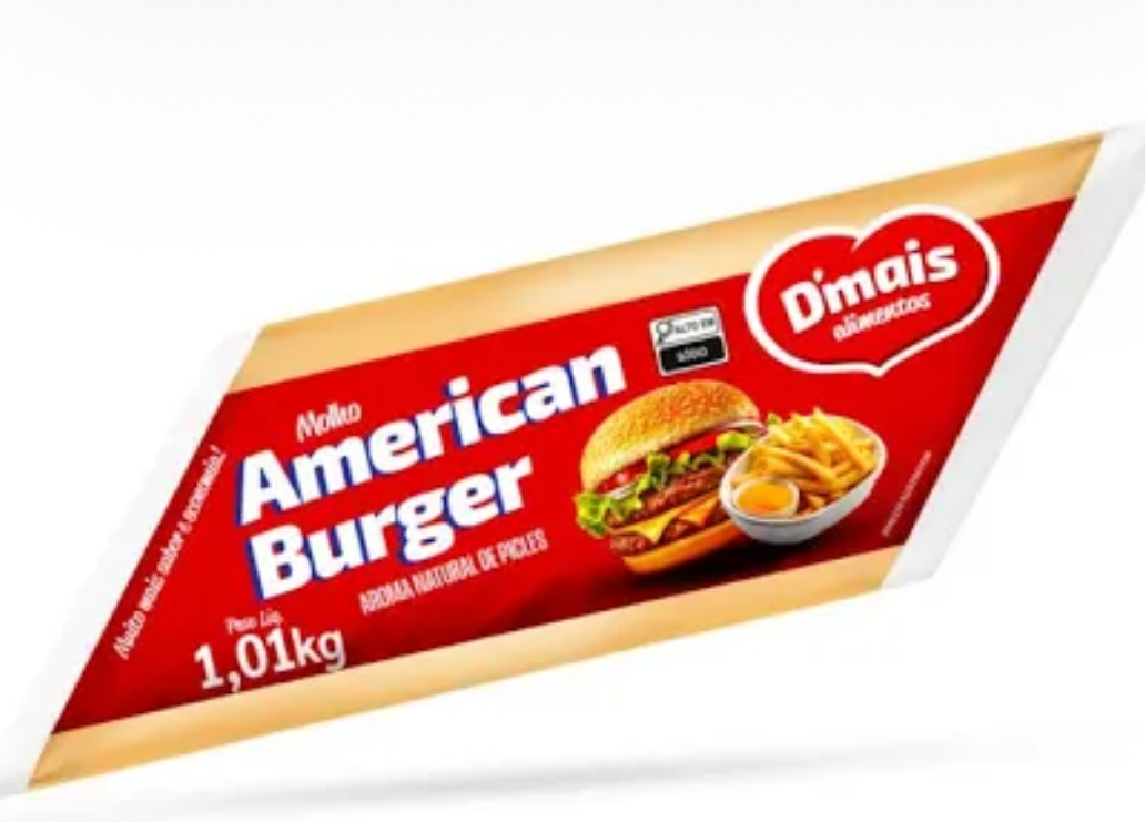 MOLHO AMERICAN BURGUER D'MAIS 1K