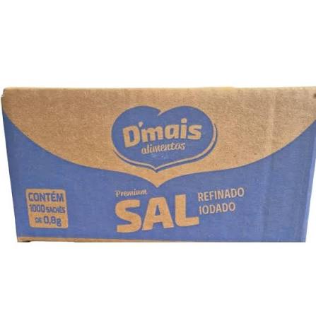 SAL REFINADO SACHE D'MAIS CX C/ 1000x0,8g